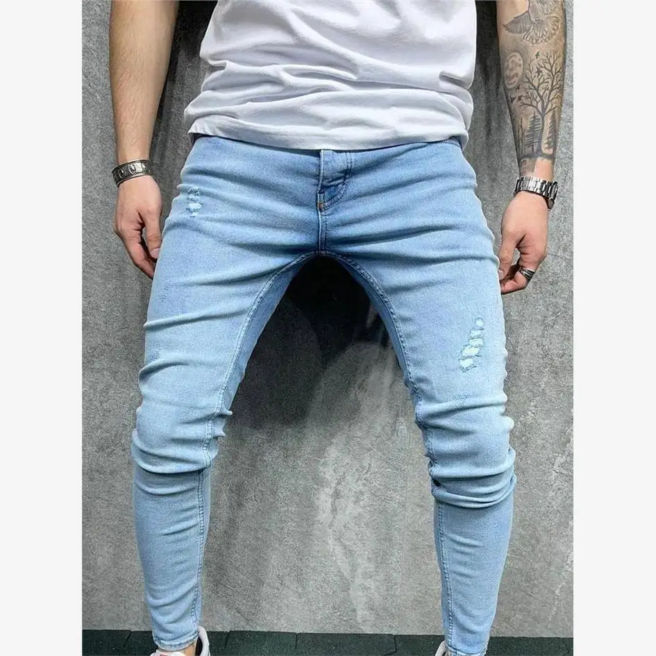 Casual Slim Fit Men's Jeans 2024 New Sle Wear Resistant Torn Busin Gentleman Sle mid Waist Long Pants American Sle
Casual Slim Fit Men's Jeans 2024 New Sle Wear Resistant Torn Busin Gentleman Sle mid Waist Long Pants American Sle