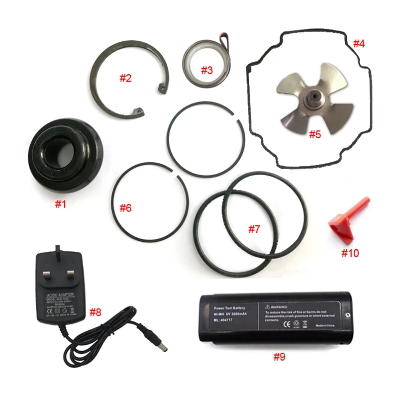 Replacement IM350 Gas Gun set of o rings top fan 403992 404482 For Paslode Gas Nail Gun Cordless Nailer Spares Repairs Parts
Replacement IM350 Gas Gun set of o rings top fan 403992 404482 For Paslode Gas Nail Gun Cordless Nailer Spares Repairs Parts