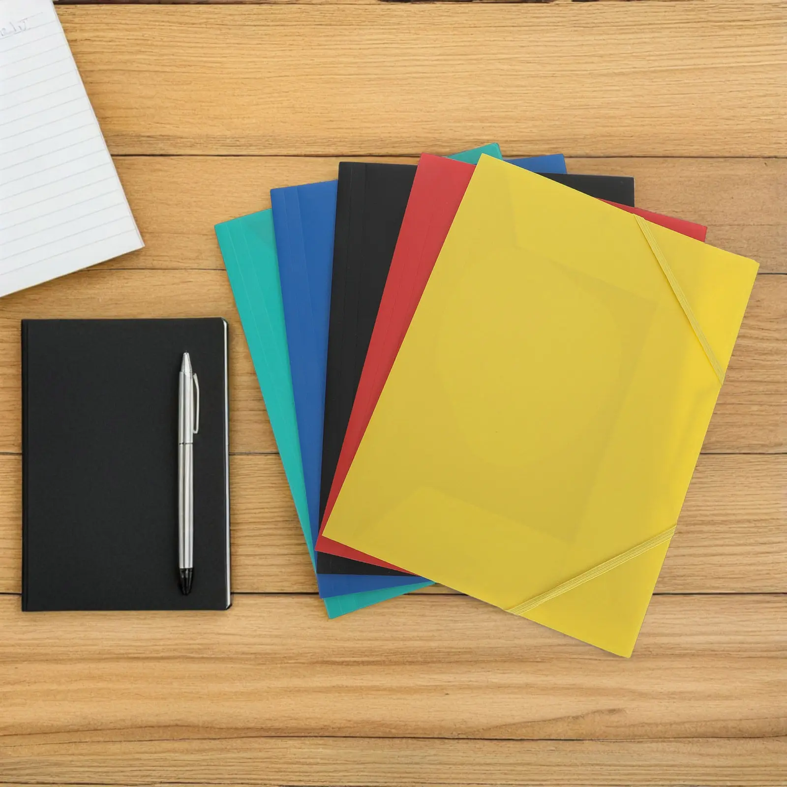 5Pcs Plastic A4 Document Organizer with Elastic Band Closure Heavy-Duty Tear-Resistant Folding File Folder Portable Compact
5Pcs Plastic A4 Document Organizer with Elastic Band Closure Heavy-Duty Tear-Resistant Folding File Folder Portable Compact