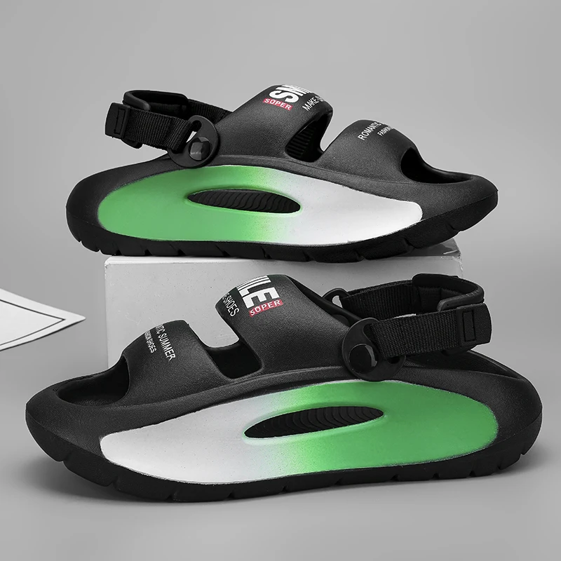 Fashion New Men's Outdoor Sandals Slippers Beach Comfortable Clogs Soft Slides Men Casual Garden Shoes Male Women Beach Slippers
Fashion New Men's Outdoor Sandals Slippers Beach Comfortable Clogs Soft Slides Men Casual Garden Shoes Male Women Beach Slippers