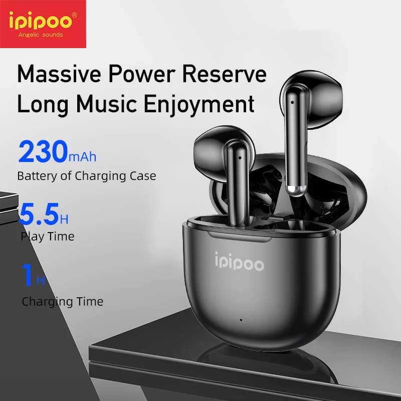 Awei iPiPoo TP36 Wireless Earphone Bluetooth 5.3 Earphones 30H Long Battery Life IPX4 Waterproof True Wireless Headphone Earbuds
Awei iPiPoo TP36 Wireless Earphone Bluetooth 5.3 Earphones 30H Long Battery Life IPX4 Waterproof True Wireless Headphone Earbuds