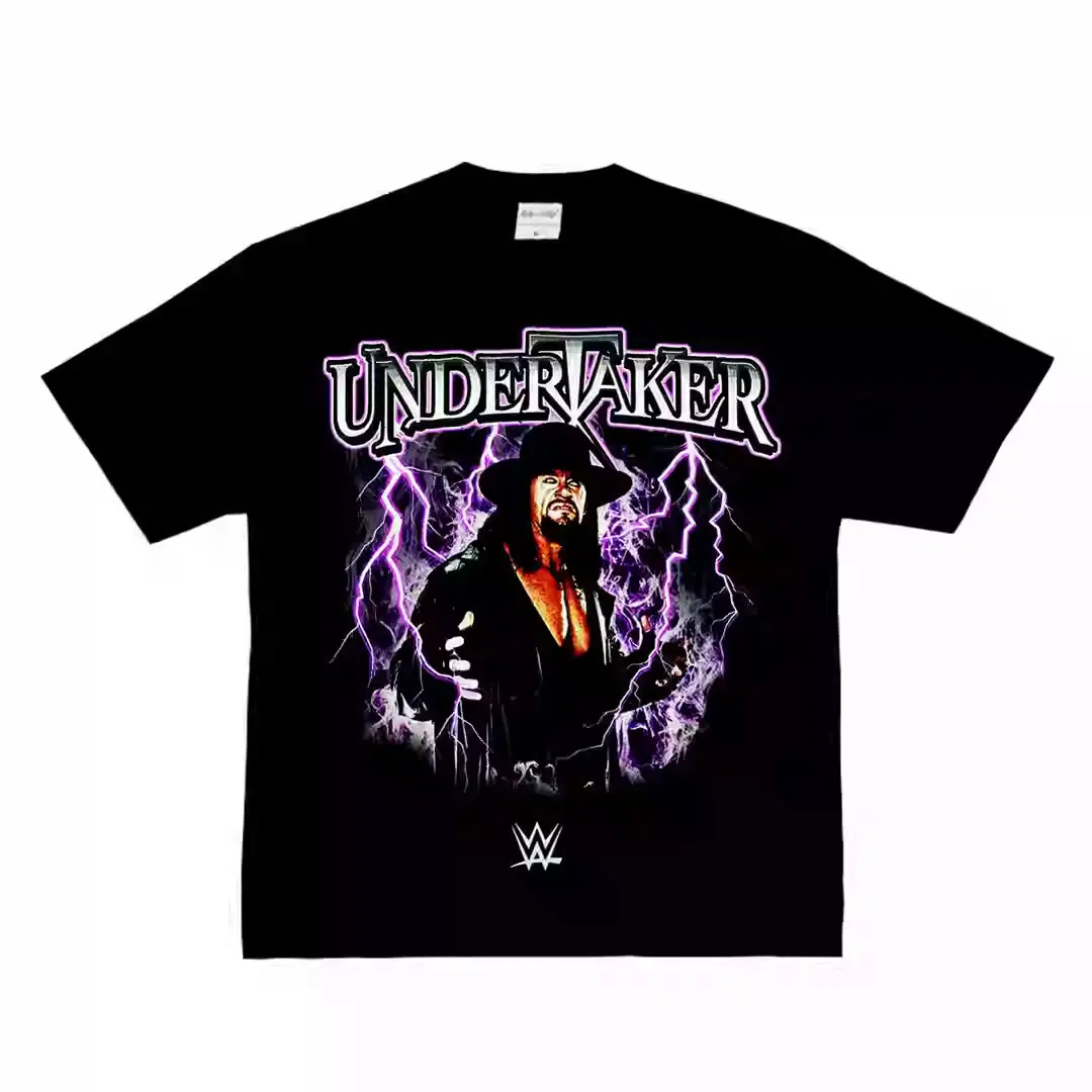 Womens Summer Undertaker WWE Undertaker American Wrestling Street Vintage VTG Cotton Short Sleeve Printed T-Shirt Men's T-Shirt
Womens Summer Undertaker WWE Undertaker American Wrestling Street Vintage VTG Cotton Short Sleeve Printed T-Shirt Men's T-Shirt