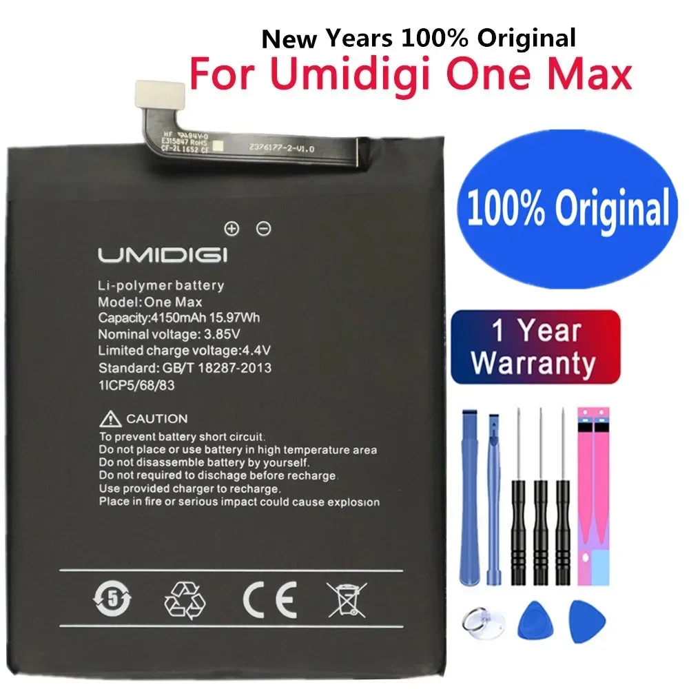 Новый 100% оригинальный аккумулятор UMI для Umidigi One Max 4150 мАч 6,3 дюйма MTK6763, аккумулятор для мобильного смартфона + инструменты
Новый 100% оригинальный аккумулятор UMI для Umidigi One Max 4150 мАч 6,3 дюйма MTK6763, аккумулятор для мобильного смартфона + инструменты