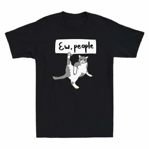 Смешная винтажная Мужская футболка Ew People с котом для влюбленных, новинка, подарок для взрослых с юмором
Смешная винтажная Мужская футболка Ew People с котом для влюбленных, новинка, подарок для взрослых с юмором