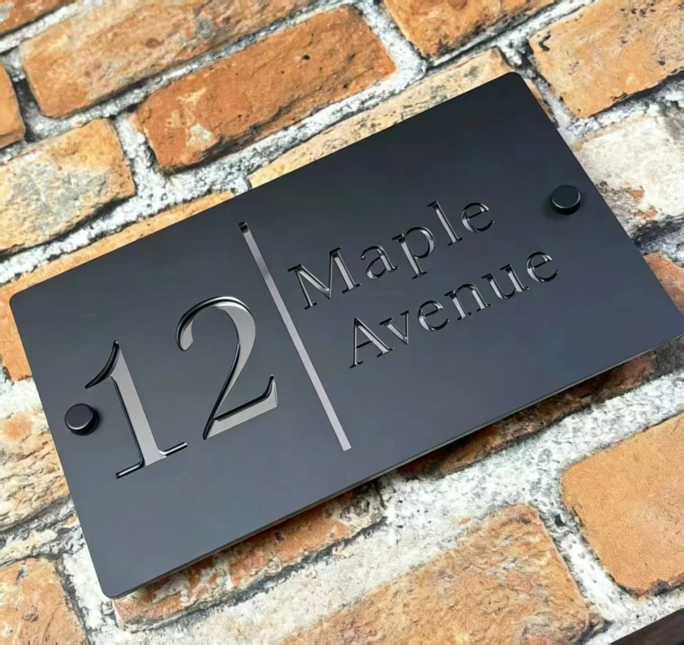 Modern custom laser-cut acrylic door signs, room decoration plates, outdoor address and wall plaques
Modern custom laser-cut acrylic door signs, room decoration plates, outdoor address and wall plaques