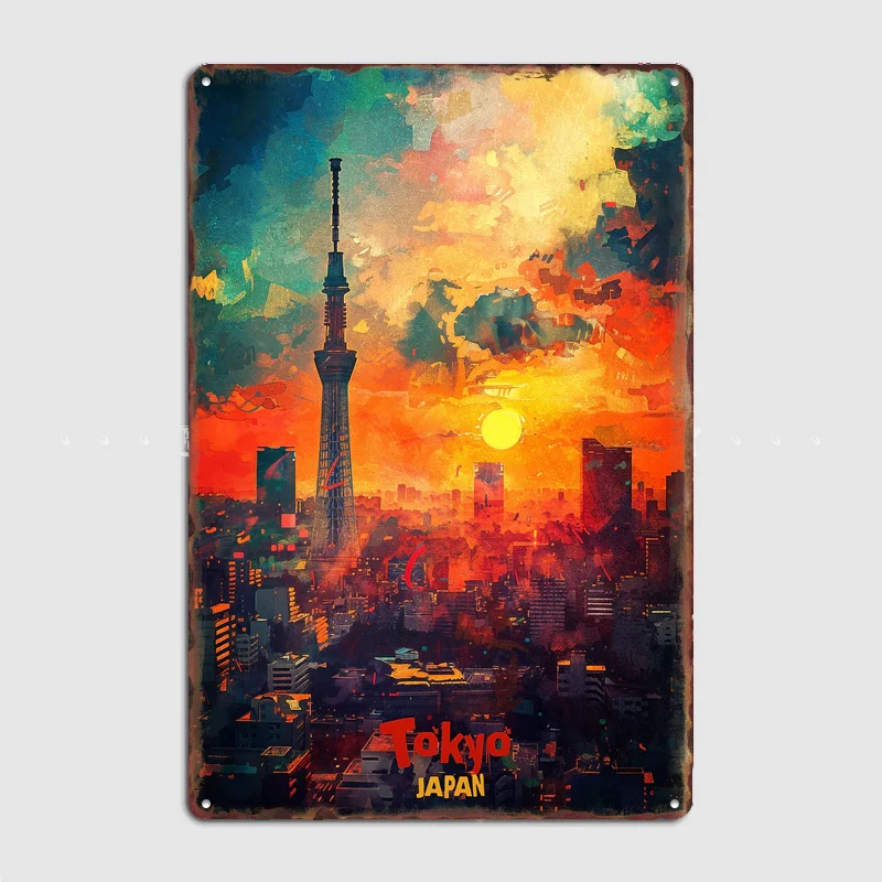 Tokyo Art Travel Scenic Spot Retro Poster Metal Sign Garage Club Indoor Room Wall Decor Custom Tin Posters Home Decor
Tokyo Art Travel Scenic Spot Retro Poster Metal Sign Garage Club Indoor Room Wall Decor Custom Tin Posters Home Decor