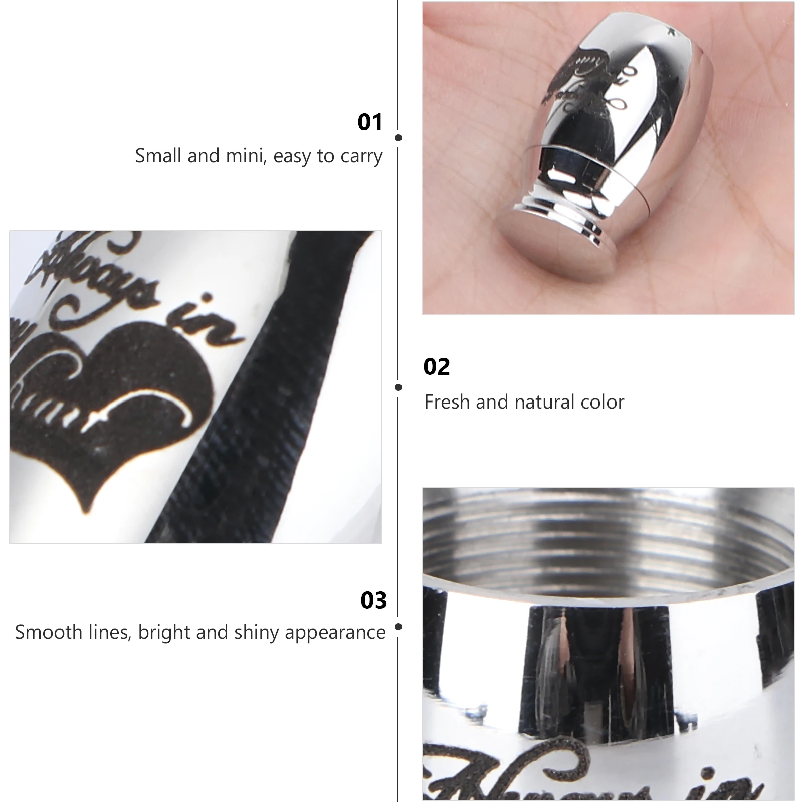 Mini Pet Urn Stainless Steel Cremation Ashes Box Supplies Canister Durable Simple Style Storage Container Funeral Casket Pet
Mini Pet Urn Stainless Steel Cremation Ashes Box Supplies Canister Durable Simple Style Storage Container Funeral Casket Pet
