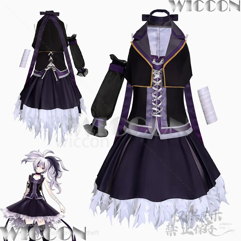 Anime Idol Flower V3 Virtual YouTuber Costumes Short Mini Party Dress Purple Lolita Girls Halloween Comic Con Party Customized
Anime Idol Flower V3 Virtual YouTuber Costumes Short Mini Party Dress Purple Lolita Girls Halloween Comic Con Party Customized