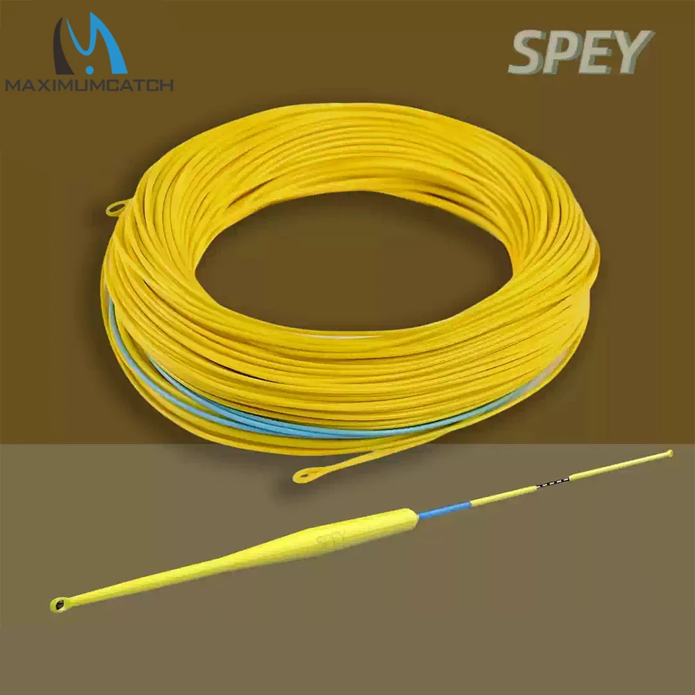 Леска Maximumcatch Spey Fly Fishing 125 футов, вес 7-10 Вт, плавающая вперед с 2 сварными петлями для рыбалки Spey Casting Salmon
Леска Maximumcatch Spey Fly Fishing 125 футов, вес 7-10 Вт, плавающая вперед с 2 сварными петлями для рыбалки Spey Casting Salmon