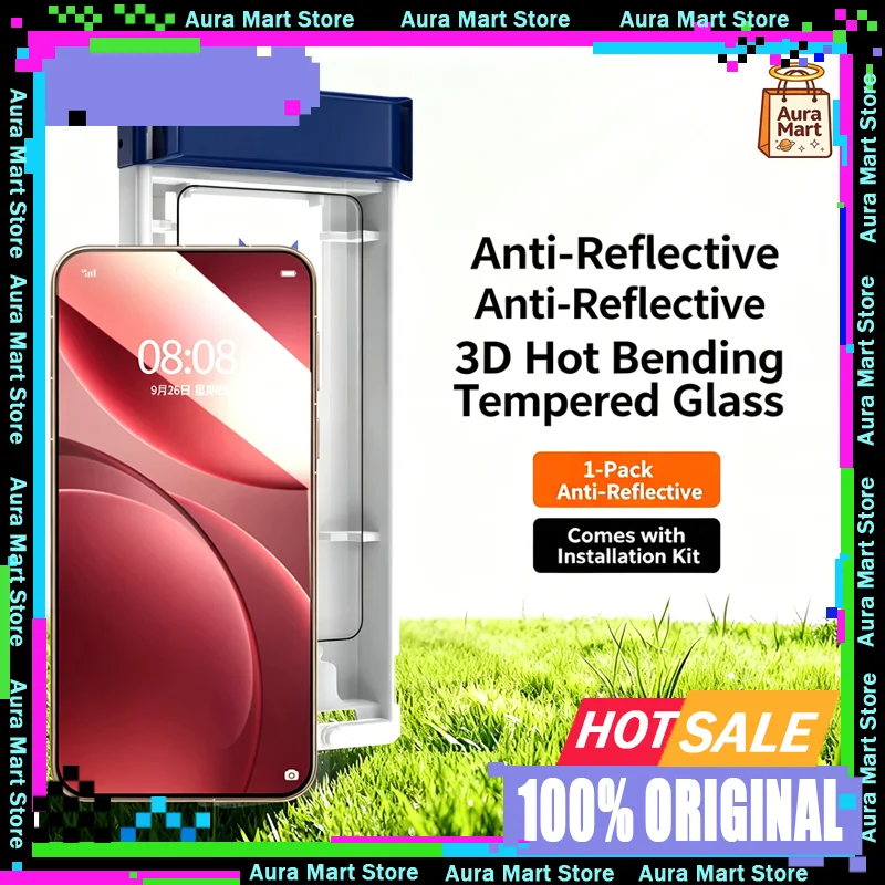 2PCS AR Tempered Glass For OPPO Find X9 Ultra /X9 Pro/X9s Pro Dust-free Installation Film Screen Protector for OPPO FIND X9ULTRA
2PCS AR Tempered Glass For OPPO Find X9 Ultra /X9 Pro/X9s Pro Dust-free Installation Film Screen Protector for OPPO FIND X9ULTRA