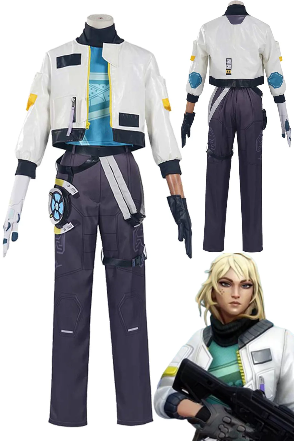 Game Valorant Deadlock Cosplay Costume Disguise for Adult Women Fantasia Uniform Jacket Pants Outfits Halloween Carnival Suits
Game Valorant Deadlock Cosplay Costume Disguise for Adult Women Fantasia Uniform Jacket Pants Outfits Halloween Carnival Suits