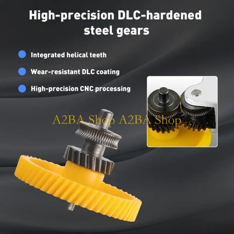 A2BA Improve Extruder Set Automation Metal Case Hardened Steel Gear Heightened Printer Compatibility
A2BA Improve Extruder Set Automation Metal Case Hardened Steel Gear Heightened Printer Compatibility