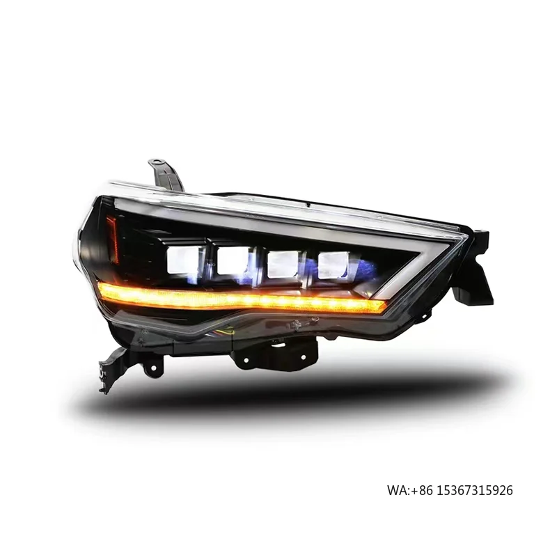 Фары 2014-2022 4-колесные фары DRL Динамический сигнал Объектив проектора Автозапчасти
Фары 2014-2022 4-колесные фары DRL Динамический сигнал Объектив проектора Автозапчасти