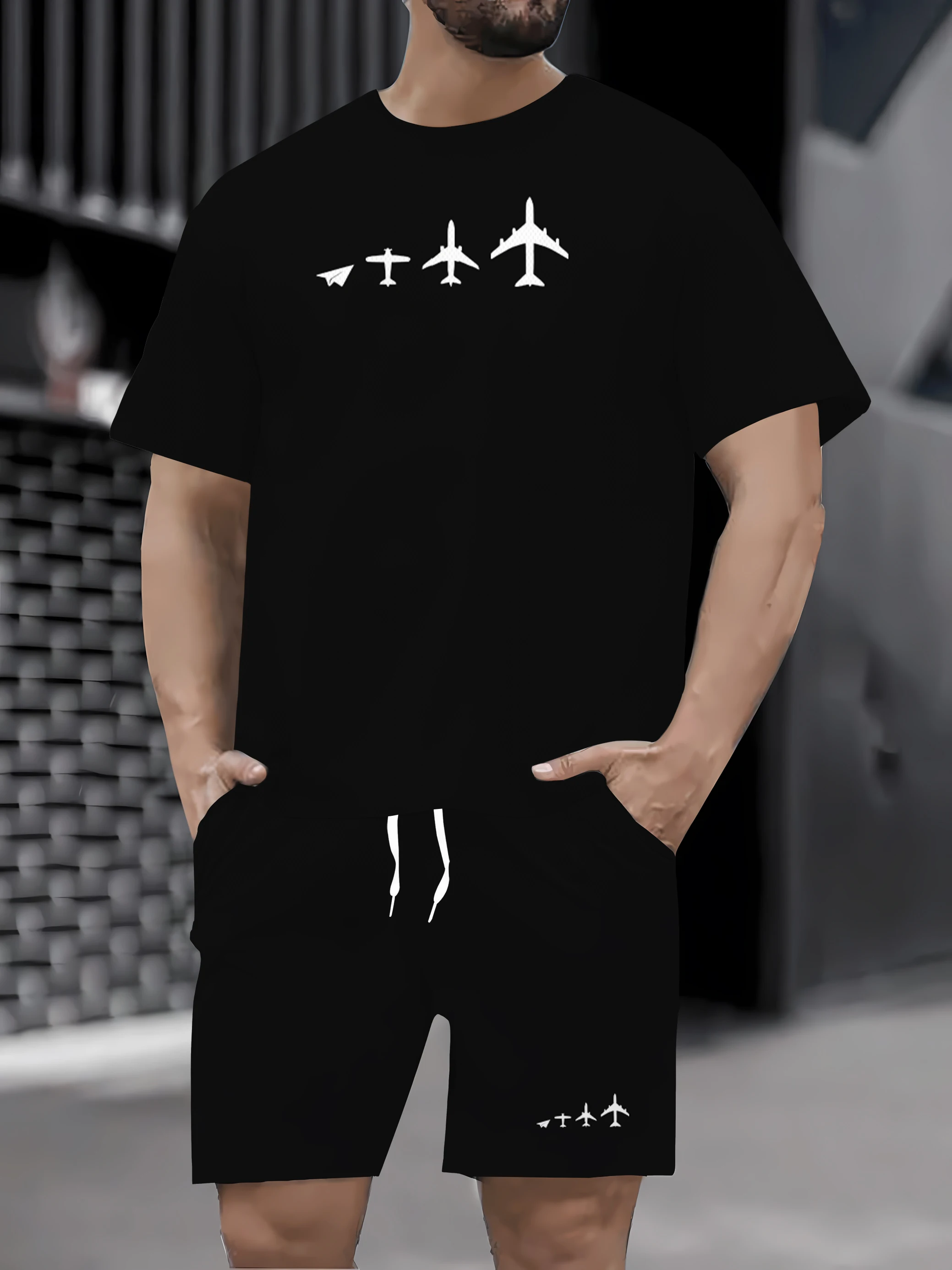 2025 novas letras estampadas casual gola redonda manga curta tops para homens, camiseta de verão casual confortável de secagem r
2025 novas letras estampadas casual gola redonda manga curta tops para homens, camiseta de verão casual confortável de secagem r