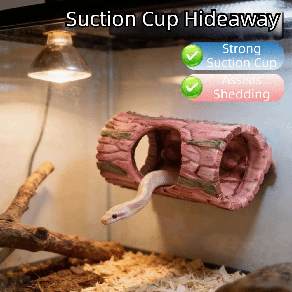 Resin Ornament Reptile Hideout Cave Strong Suction Cup Tree Hollow Hollow Tree Trunk Decor Heat-resistant Easy Installation
Resin Ornament Reptile Hideout Cave Strong Suction Cup Tree Hollow Hollow Tree Trunk Decor Heat-resistant Easy Installation