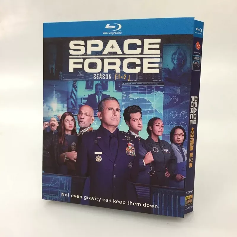 BD Blu-ray Comedy American TV Series Space Force Seasons 1 and 2 Complete Series Uncut 4 Discs High Definition
BD Blu-ray Comedy American TV Series Space Force Seasons 1 and 2 Complete Series Uncut 4 Discs High Definition