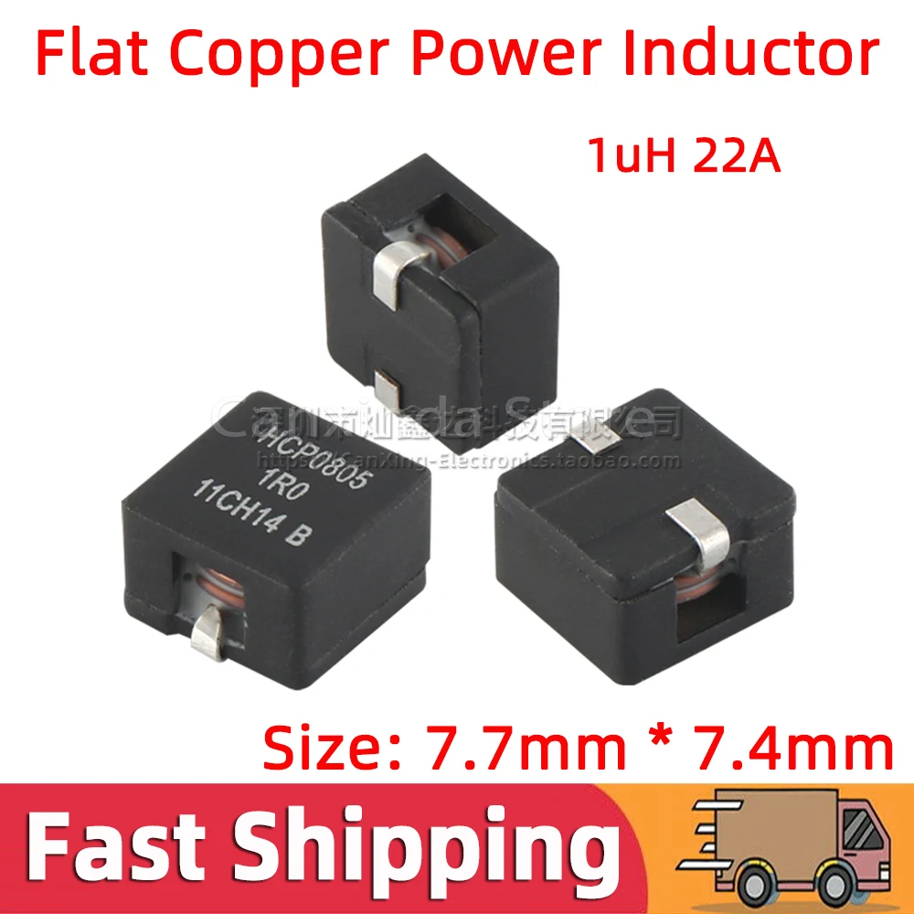 5pcs HCP0805-1R0-R HCP0805 1R0 SMD SMT Moulding Power Inductor Inductance 1uH 22A High Current Flat Copper Coils Filter
5pcs HCP0805-1R0-R HCP0805 1R0 SMD SMT Moulding Power Inductor Inductance 1uH 22A High Current Flat Copper Coils Filter