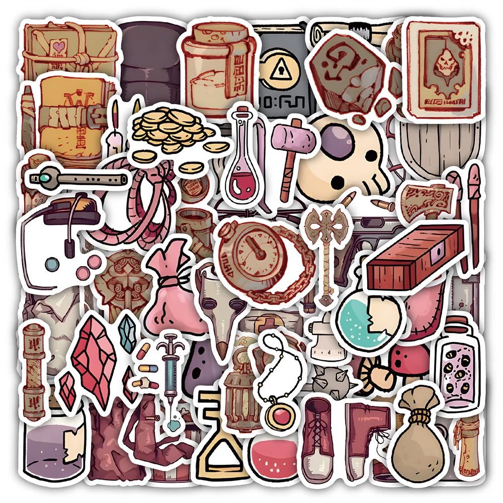 10/30/50/120pcs Fuuny Retro Magic Ancient Props Stickers Vintage Decals Skateboard Motorcycle Laptop Car Cool Waterproof Sticker
10/30/50/120pcs Fuuny Retro Magic Ancient Props Stickers Vintage Decals Skateboard Motorcycle Laptop Car Cool Waterproof Sticker