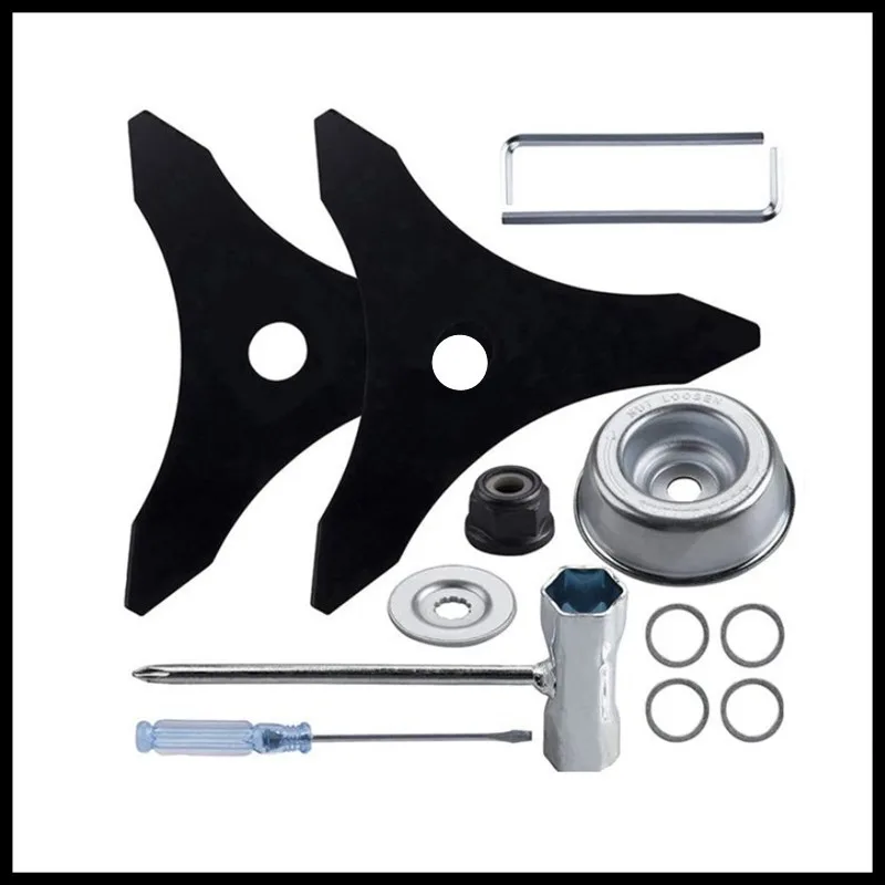 3 Teeth Brush Cutter Blade/Kits for Various Types of Grass Trimmer Brush Cutter
3 Teeth Brush Cutter Blade/Kits for Various Types of Grass Trimmer Brush Cutter