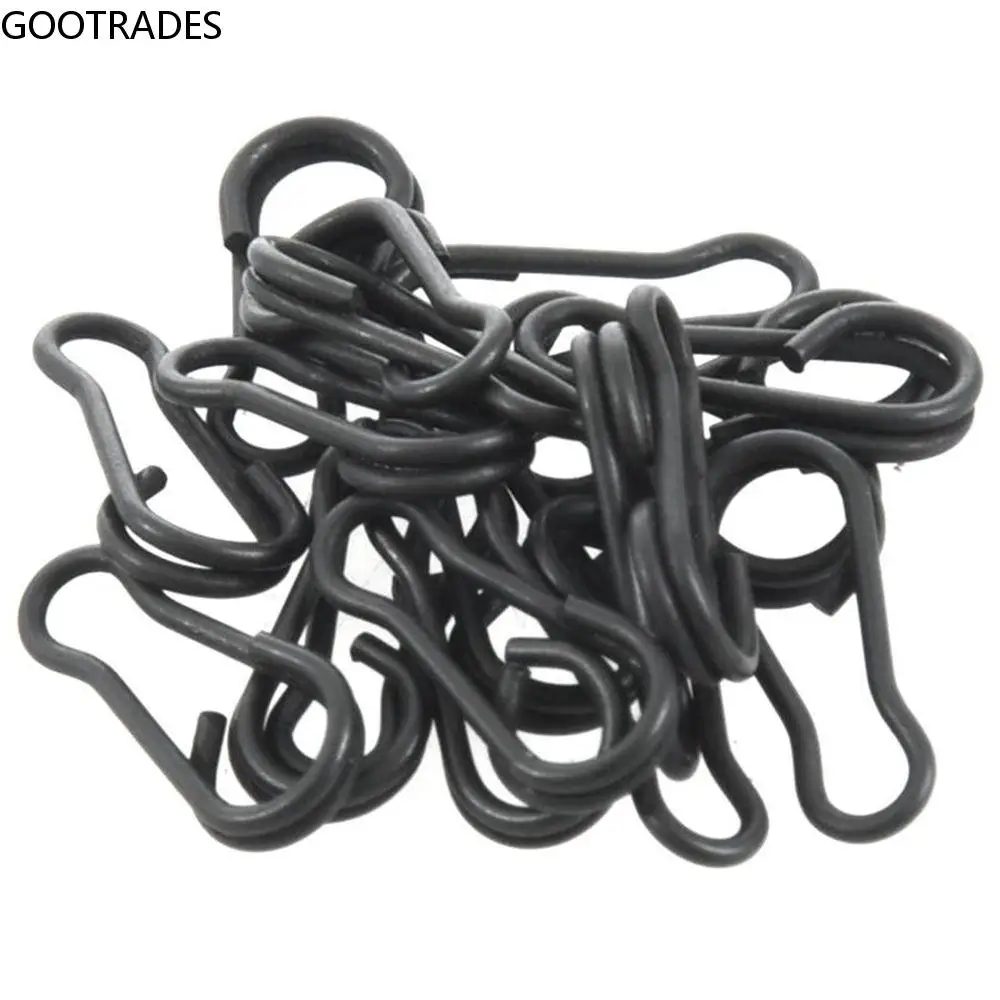 30 PCS Carp Fishing Multi Clips Quick Change Connector Durable Matte Black Rolling Swivels
30 PCS Carp Fishing Multi Clips Quick Change Connector Durable Matte Black Rolling Swivels
