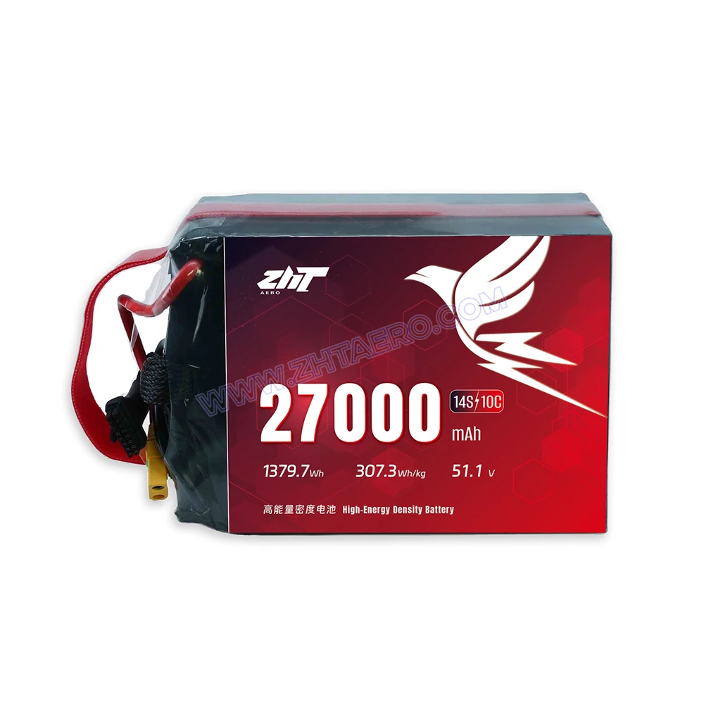 High Energy Density Solid-State Battery 14S 27000mAh Normal Voltage 51.1V Maximum Discharge Rate 10C
High Energy Density Solid-State Battery 14S 27000mAh Normal Voltage 51.1V Maximum Discharge Rate 10C
