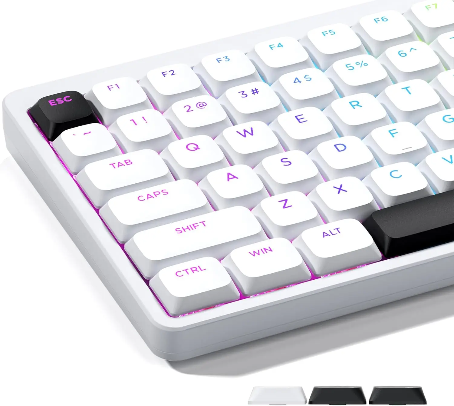 Keycaps Shine Through Keycap Set Double Shot PBT Key caps Bow Keyboard Keycaps Compatibility for 60% 75% 80% 85% 100% MX Swit
Keycaps Shine Through Keycap Set Double Shot PBT Key caps Bow Keyboard Keycaps Compatibility for 60% 75% 80% 85% 100% MX Swit
