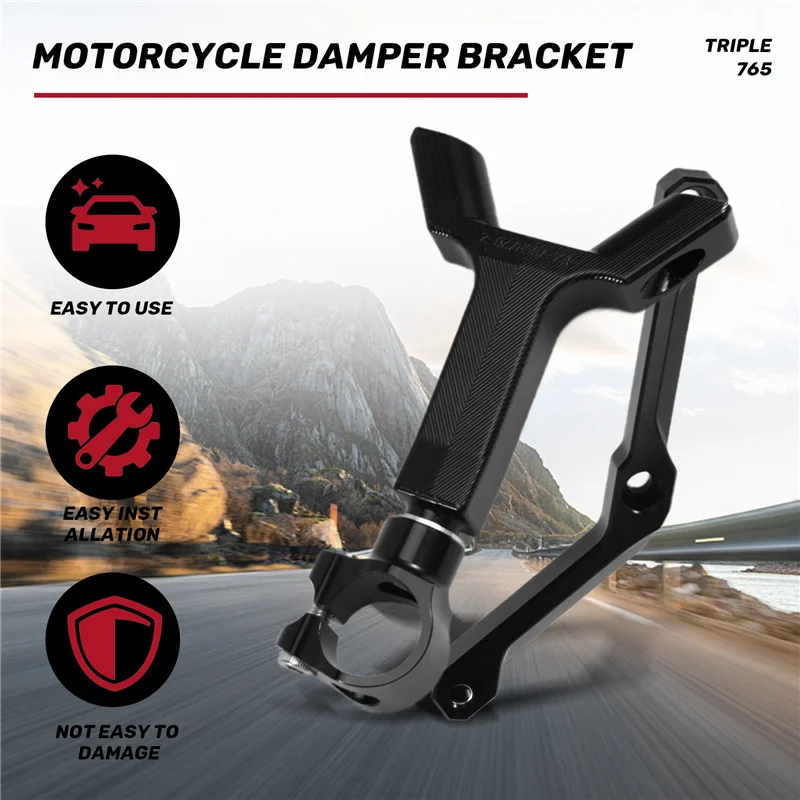 A30P-For STREET TRIPLE 765 Damper Bracket Forstreet TRIPLE 765 Steering Damper Stabilizer Mounting Kit Motorcycle Accessories
A30P-For STREET TRIPLE 765 Damper Bracket Forstreet TRIPLE 765 Steering Damper Stabilizer Mounting Kit Motorcycle Accessories