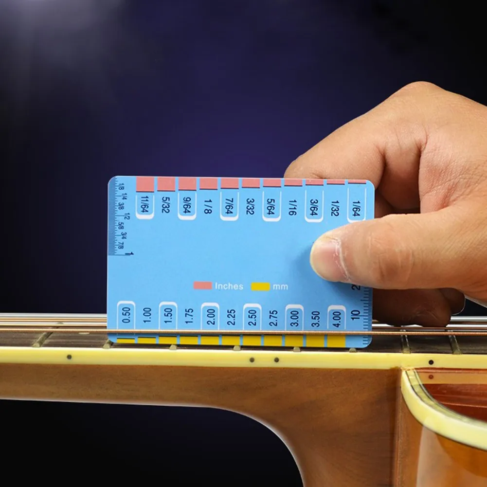 Измеритель струн для гитары, пластиковая линейка 3,3X2,1 дюйма, нержавеющая сталь, прочный, используется для акустической/электрической гитары, басовых музыкальных деталей
Измеритель струн для гитары, пластиковая линейка 3,3X2,1 дюйма, нержавеющая сталь, прочный, используется для акустической/электрической гитары, басовых музыкальных деталей