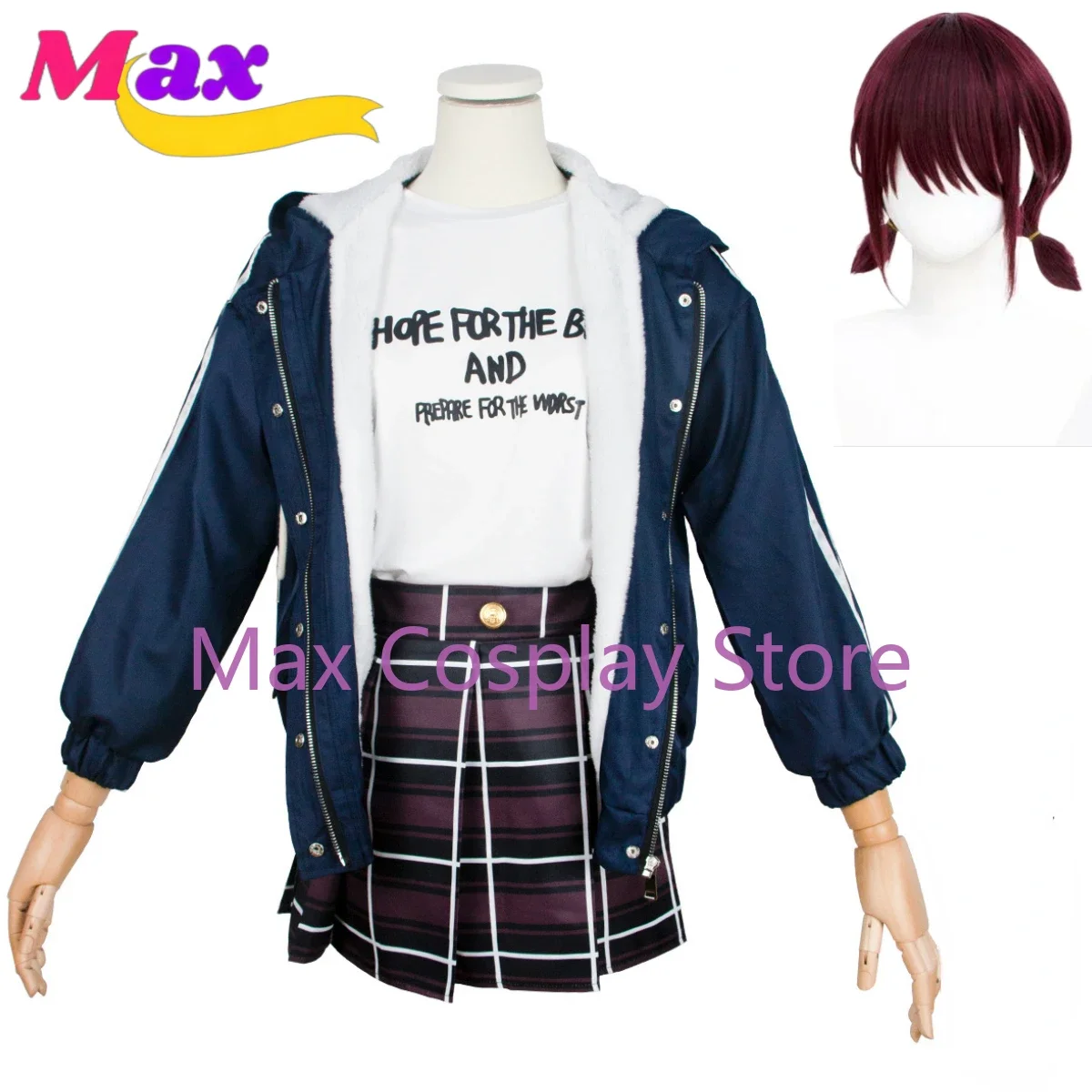 Max Anime Girls Band Cry Iseri Nina Cosplay Costume Togenashi Togeari Togetoge Daily Hooded Coat Skirt Woman Kawaii Halloween
Max Anime Girls Band Cry Iseri Nina Cosplay Costume Togenashi Togeari Togetoge Daily Hooded Coat Skirt Woman Kawaii Halloween