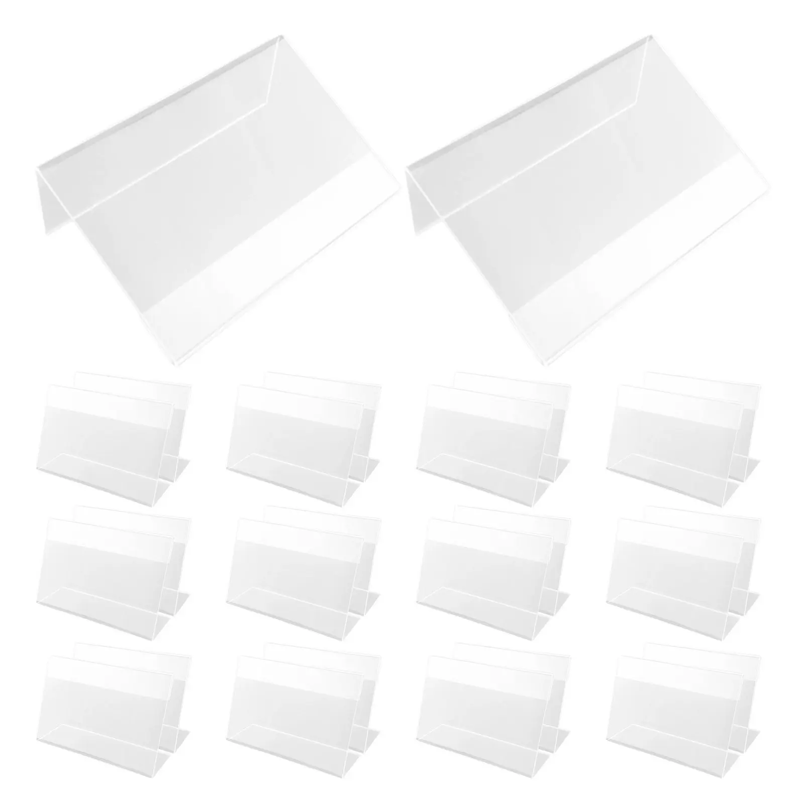 30Pcs Clear Acrylic Price Tags Premium Plastic Label Holders for Retail Shops Supermarket Shelf Pricing Display
30Pcs Clear Acrylic Price Tags Premium Plastic Label Holders for Retail Shops Supermarket Shelf Pricing Display