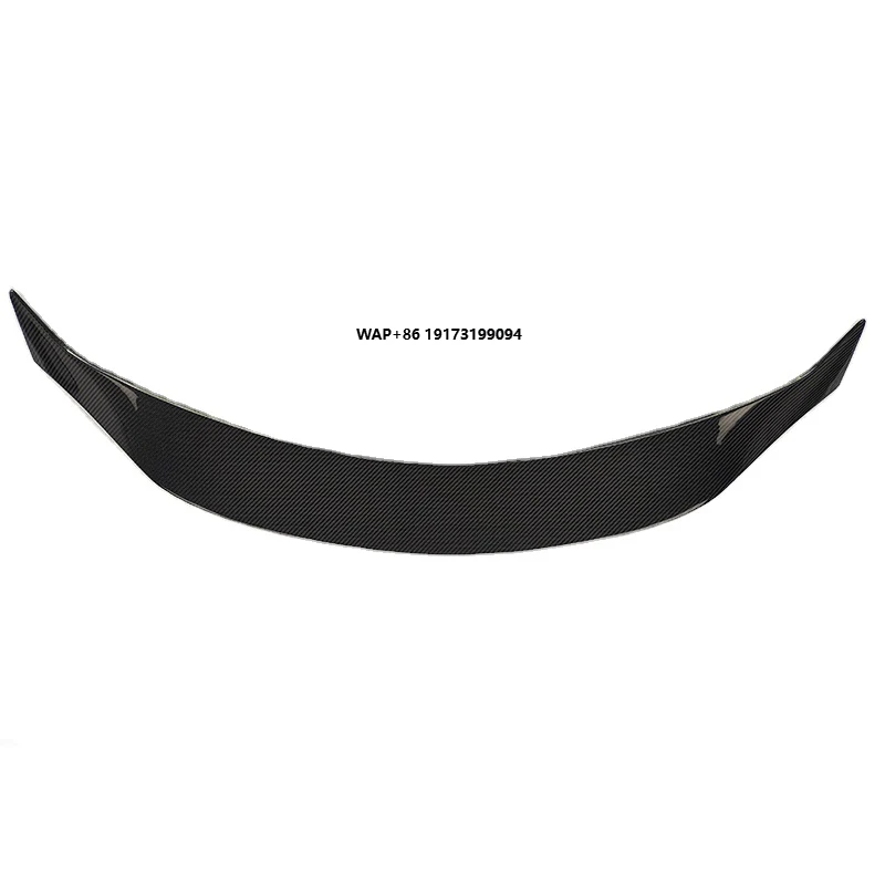 Real Dry Carbon Fiber Rear Spoiler Trunk Wing for 2023-2025 Model S Ducktail Deck Included
Real Dry Carbon Fiber Rear Spoiler Trunk Wing for 2023-2025 Model S Ducktail Deck Included