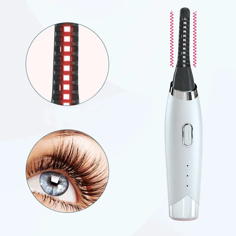 Sdotter Portable Electric Eyelash Curler Long Lasting Heated Eyelash Curler USB Rechargeable Curler Natural Curling Women Makeup
Sdotter Portable Electric Eyelash Curler Long Lasting Heated Eyelash Curler USB Rechargeable Curler Natural Curling Women Makeup