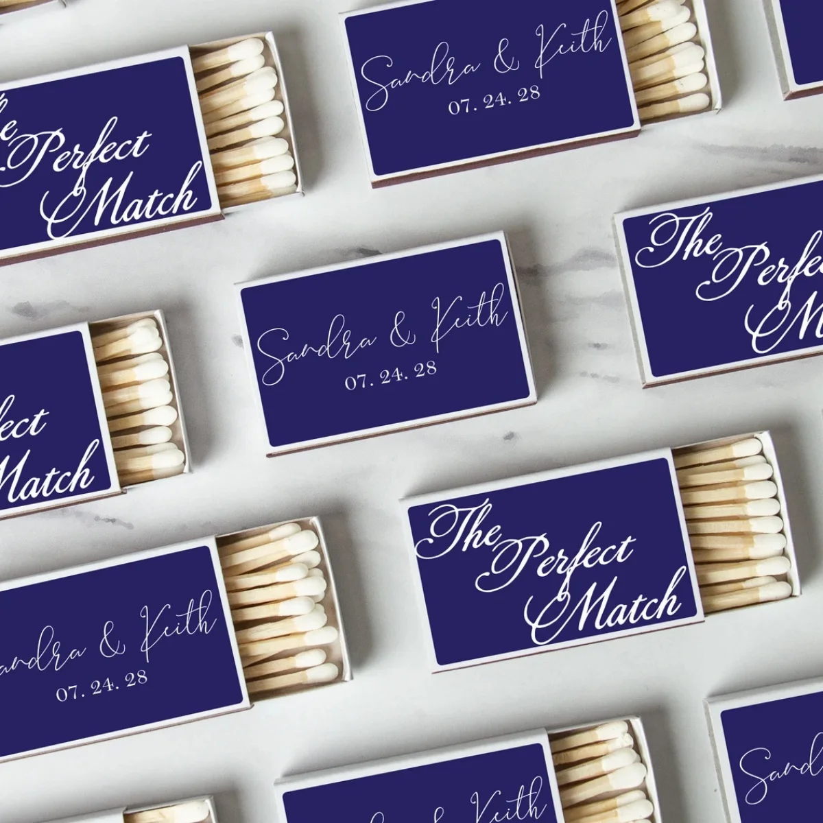 BULK SET OF 50 Personalized Wedding Monogram Matches - The Perfect Match - Custom Wedding Favors and Bridal Shower - Custom Part
BULK SET OF 50 Personalized Wedding Monogram Matches - The Perfect Match - Custom Wedding Favors and Bridal Shower - Custom Part