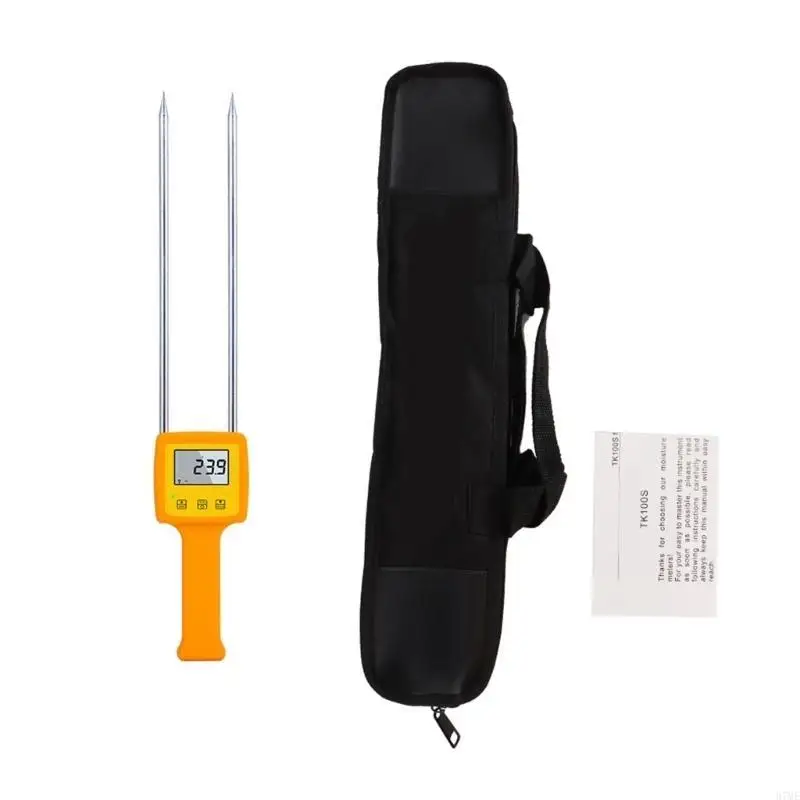 37ME Large Display Grains Humidity Meter Digital Grains Meter with Anti Slip Handle
37ME Large Display Grains Humidity Meter Digital Grains Meter with Anti Slip Handle