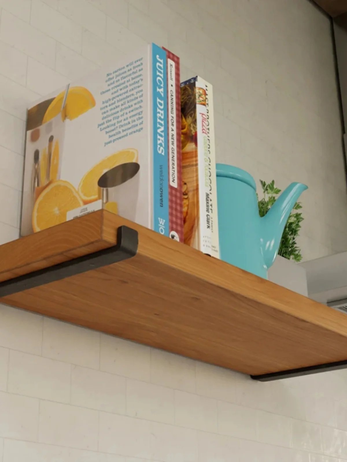 Retro Wood Kitchen Wall Shelf Simple Iron Art Storage Rack No Drilling Required One-Row Partition Hanging Shelf Organizer
Retro Wood Kitchen Wall Shelf Simple Iron Art Storage Rack No Drilling Required One-Row Partition Hanging Shelf Organizer