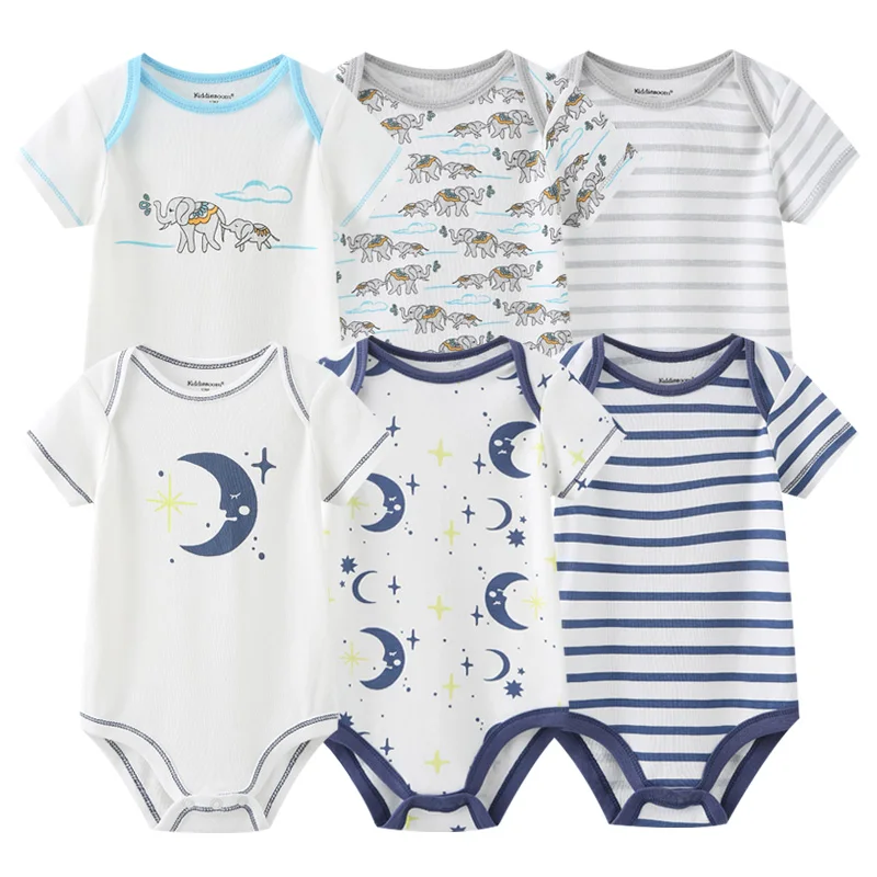6PCS Newborn Girls Baby Clothing Solid Cotton Baby Boy Clothes Short Sleeve Bodysuits Baby Girl Clothes Print Roupas de bebe
6PCS Newborn Girls Baby Clothing Solid Cotton Baby Boy Clothes Short Sleeve Bodysuits Baby Girl Clothes Print Roupas de bebe