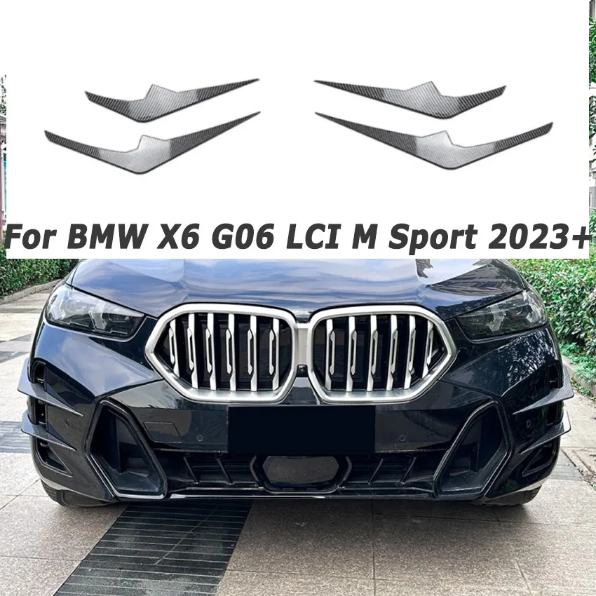 Car Front Side Splitter for BMW X6 G06 LCI M Sport 2023+ Wind Knife Diffuser Splitter Spoiler Auto Parts Car Accessories
Car Front Side Splitter for BMW X6 G06 LCI M Sport 2023+ Wind Knife Diffuser Splitter Spoiler Auto Parts Car Accessories
