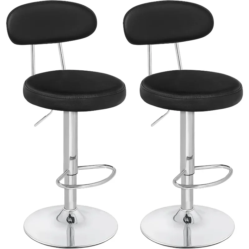Ajustável PU Leather Bar Banquetas, Swivel Counter Altura Barstools, Conjunto De 2
Ajustável PU Leather Bar Banquetas, Swivel Counter Altura Barstools, Conjunto De 2