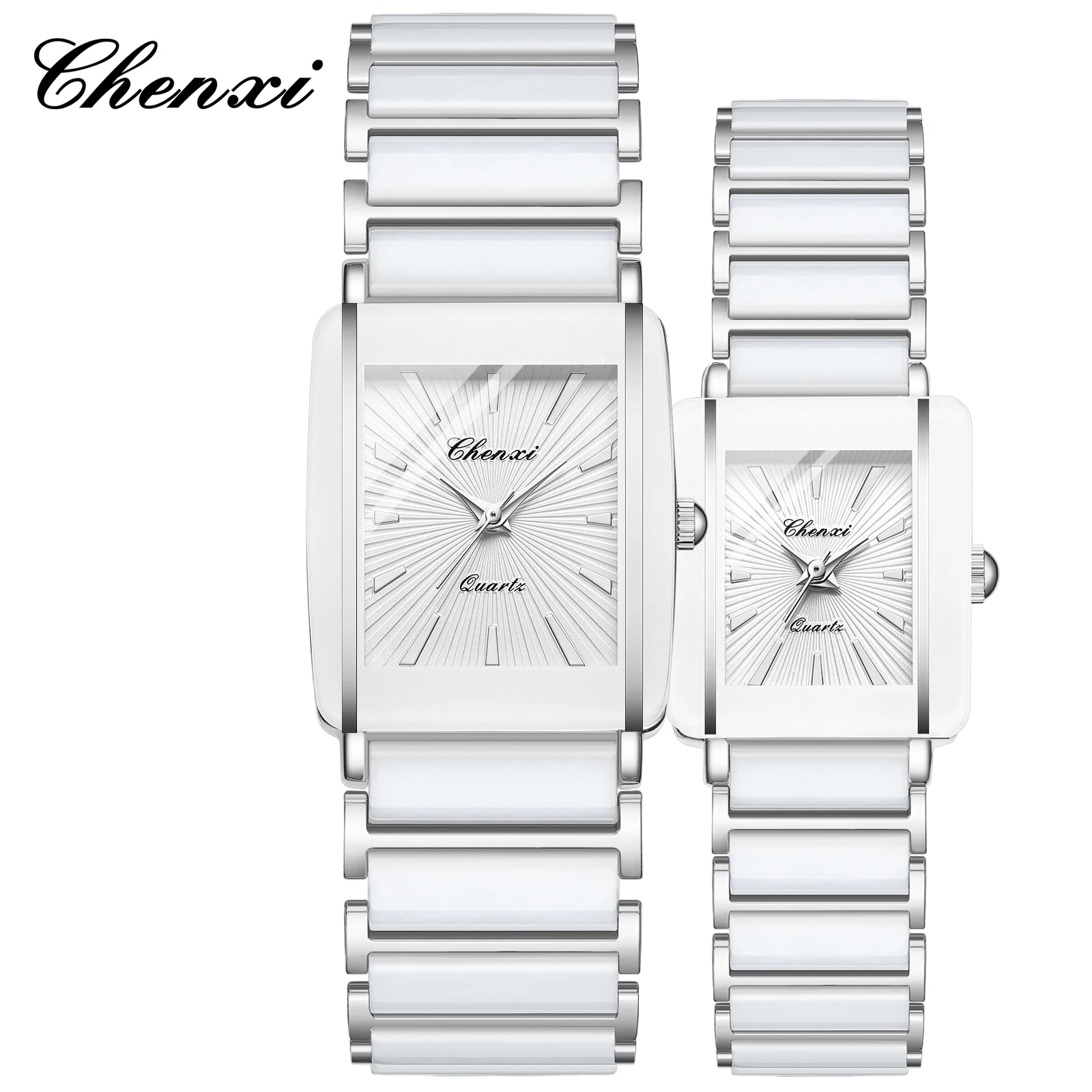 CHENXI 1042 New Fashion Simple Couple's Quartz Watch Business Wristwatch Waterproof Gift for Lovers
CHENXI 1042 New Fashion Simple Couple's Quartz Watch Business Wristwatch Waterproof Gift for Lovers
