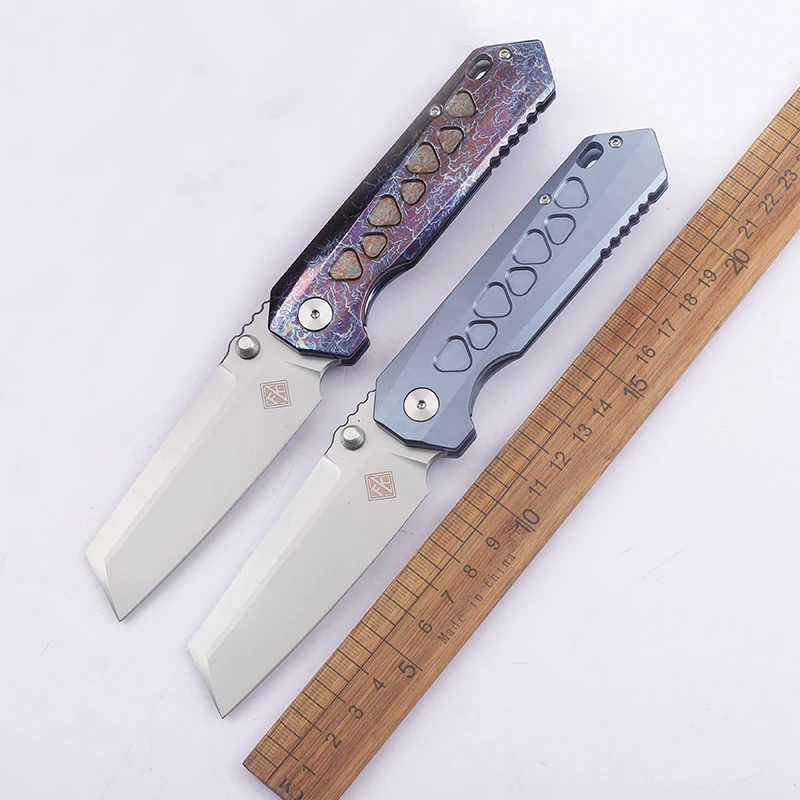 FK New VG10 Steel Plate Folding Knife with Titanium Alloy Handle Outdoor Survival Camping Hiking Portable EDC Tool
FK New VG10 Steel Plate Folding Knife with Titanium Alloy Handle Outdoor Survival Camping Hiking Portable EDC Tool
