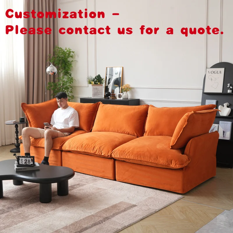 custom.ATUNUS 4 Seater Chaise l Shaped Soft Sofa Apartment Hotel Couch Living Room Furniture Velvet Fabric Sectional Sof
custom.ATUNUS 4 Seater Chaise l Shaped Soft Sofa Apartment Hotel Couch Living Room Furniture Velvet Fabric Sectional Sof