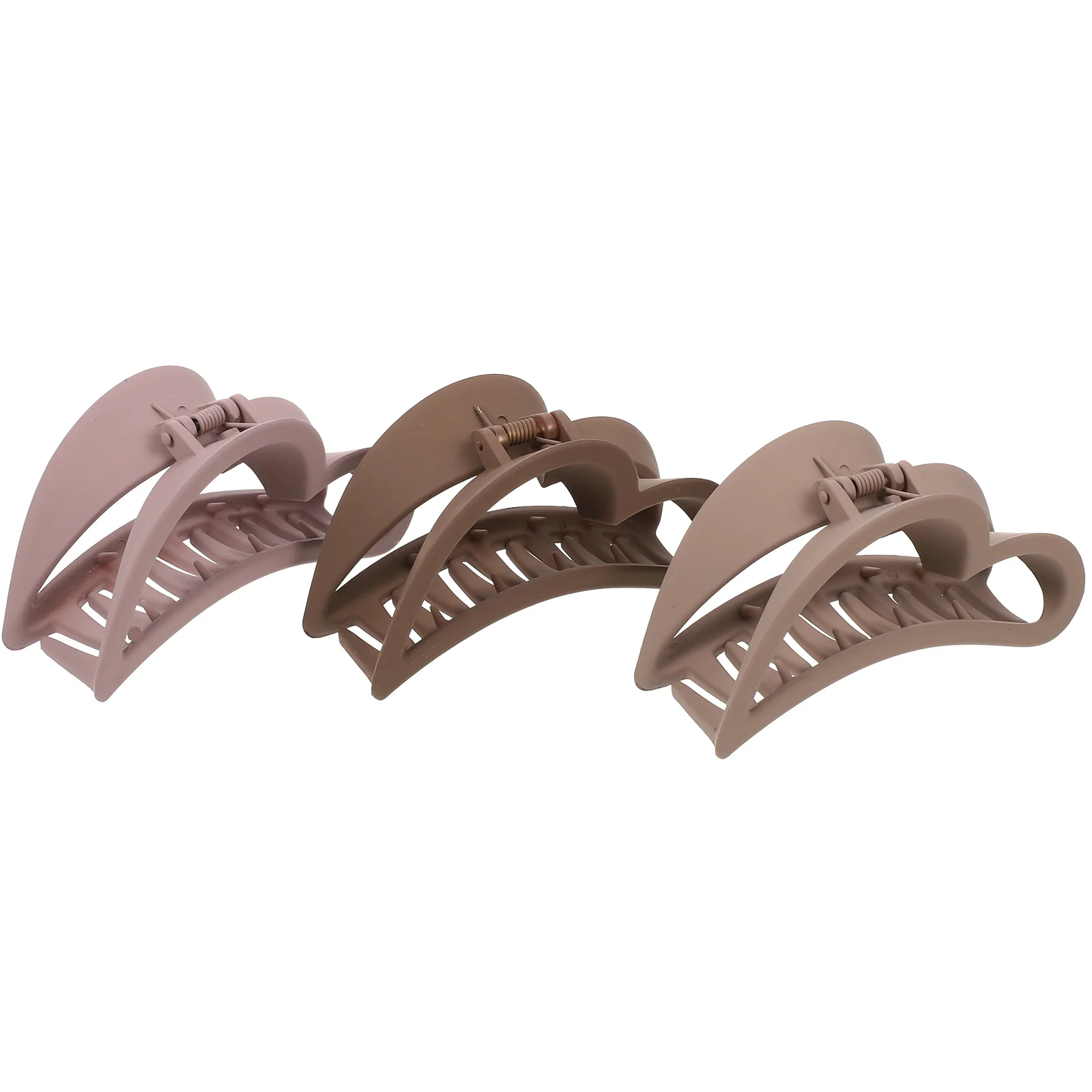 3pcs Large Matte Heart Shaped Claw Clips Girls Strong Flexibility Parties Ceremonies Bathing Makeup Resin Hair Accessories Short
3pcs Large Matte Heart Shaped Claw Clips Girls Strong Flexibility Parties Ceremonies Bathing Makeup Resin Hair Accessories Short