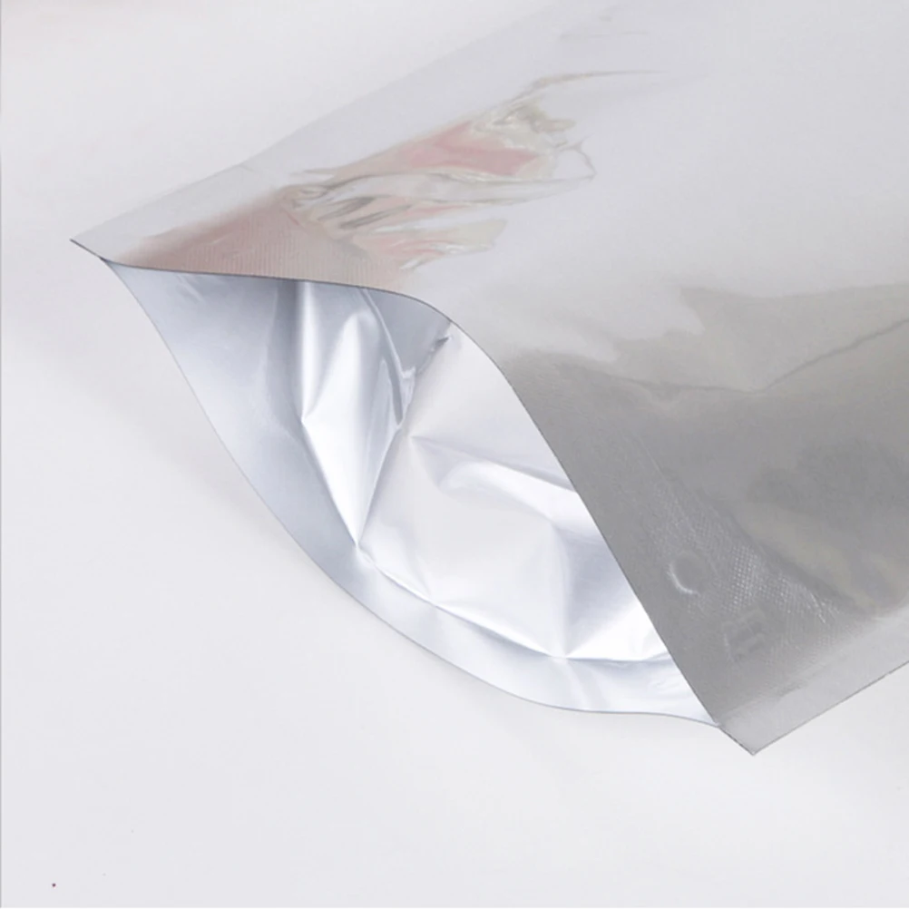 50pcs Stand-Up Aluminum Foil Bags Resealable Airtight Food Grade Storage Pouches For Nuts Coffee Grains Cookies 16X11Cm
50pcs Stand-Up Aluminum Foil Bags Resealable Airtight Food Grade Storage Pouches For Nuts Coffee Grains Cookies 16X11Cm