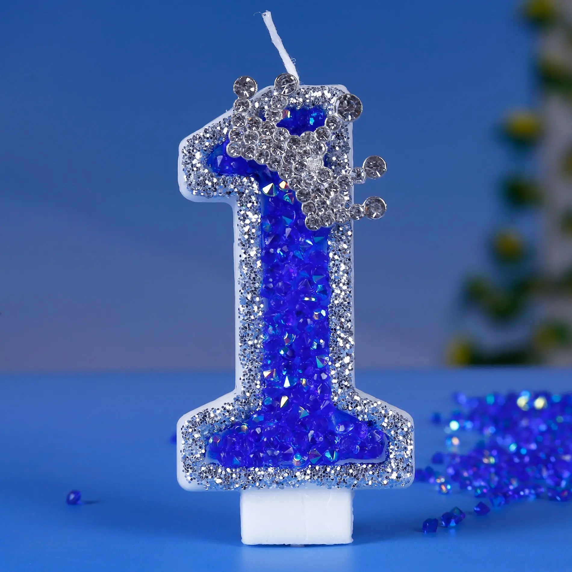 NEW Cake Toper 0-9 Number Birthday Cake Candle Dream Blue Birthday Cake Party Candle Wedding Decor Cakes Dessert Decor
NEW Cake Toper 0-9 Number Birthday Cake Candle Dream Blue Birthday Cake Party Candle Wedding Decor Cakes Dessert Decor