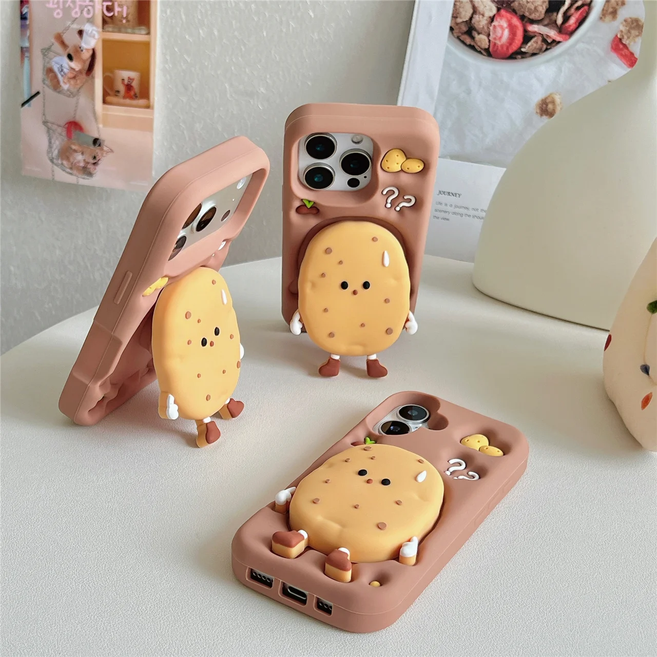 Kawaii 3D Funny Potato Character Silicone Phone Case For iPhone 17 16 15 14 13 Pro Max Lovely Shockproof Soft Phone Cover Shell
Kawaii 3D Funny Potato Character Silicone Phone Case For iPhone 17 16 15 14 13 Pro Max Lovely Shockproof Soft Phone Cover Shell
