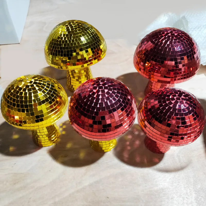 Disco Mirror Mushroom Cross-Border New Product Mushroom Discoball Mirror Reflective Home Decoration Ornaments
Disco Mirror Mushroom Cross-Border New Product Mushroom Discoball Mirror Reflective Home Decoration Ornaments