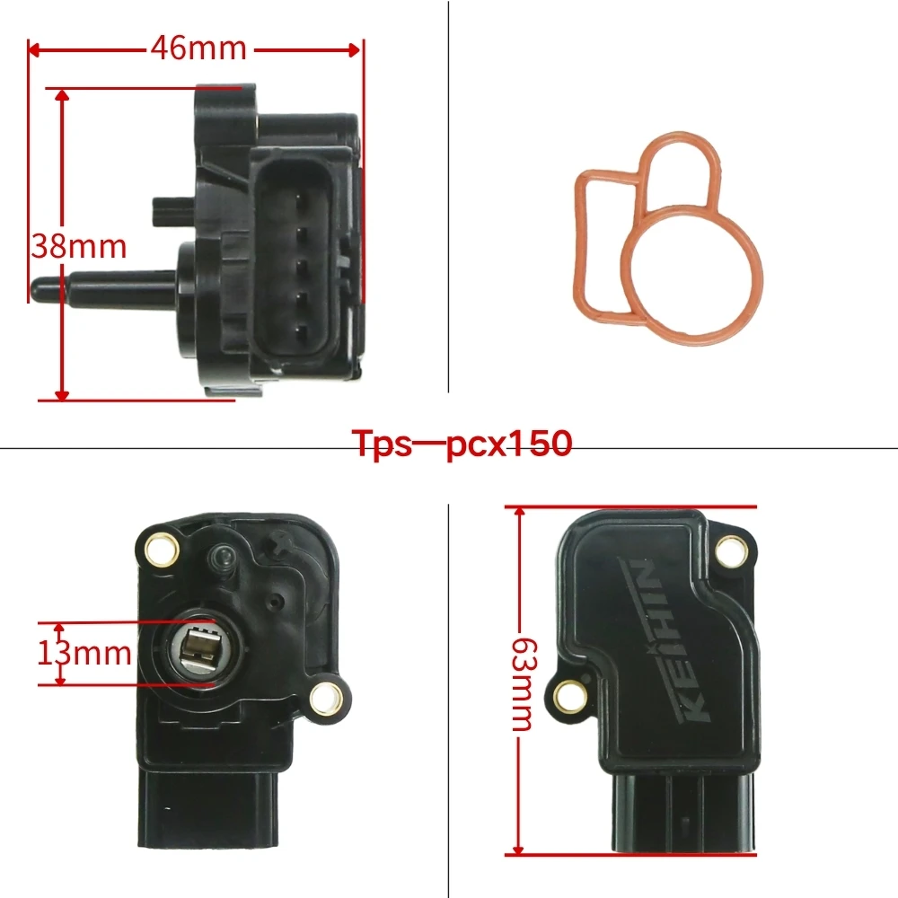 16060-K35-V01 TPS Throttle Position Sensor For Honda PCX125 PCX150 FORZA125 ADV150 GTR150 Vario150 SYM VF3i Yamaha SRL115 FI V2
16060-K35-V01 TPS Throttle Position Sensor For Honda PCX125 PCX150 FORZA125 ADV150 GTR150 Vario150 SYM VF3i Yamaha SRL115 FI V2
