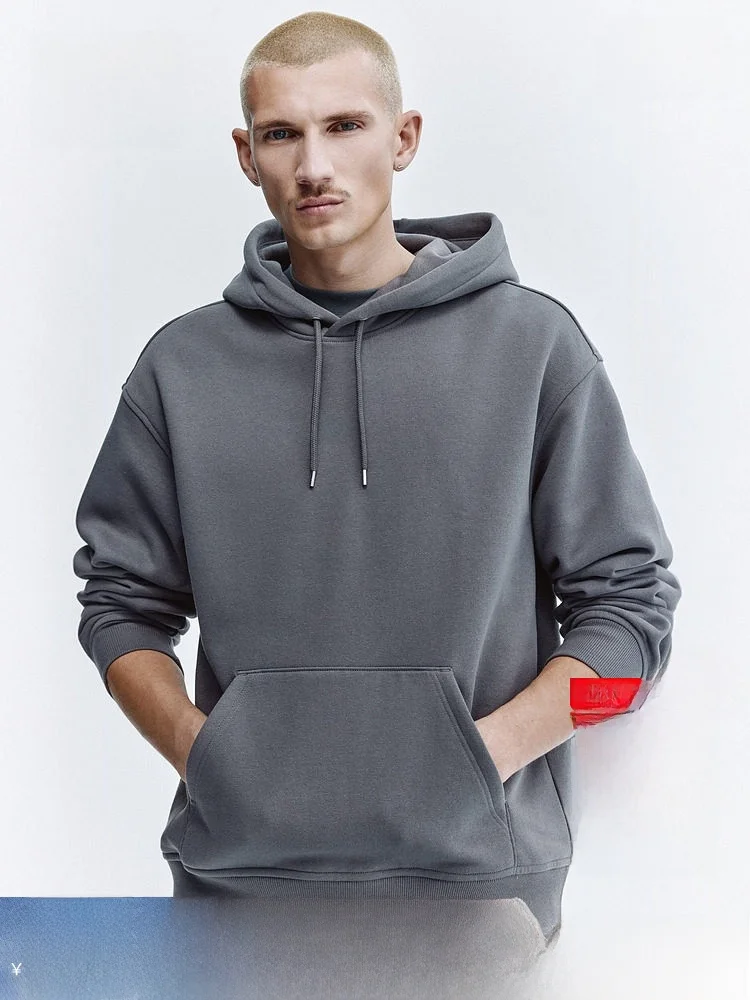 Мужская толстовка H&M: комфортная, простая, однотонная, мягкая, с длинным рукавом, повседневная, свободного кроя, из смесового хлопка и полиэстера, с капюшоном
Мужская толстовка H&M: комфортная, простая, однотонная, мягкая, с длинным рукавом, повседневная, свободного кроя, из смесового хлопка и полиэстера, с капюшоном