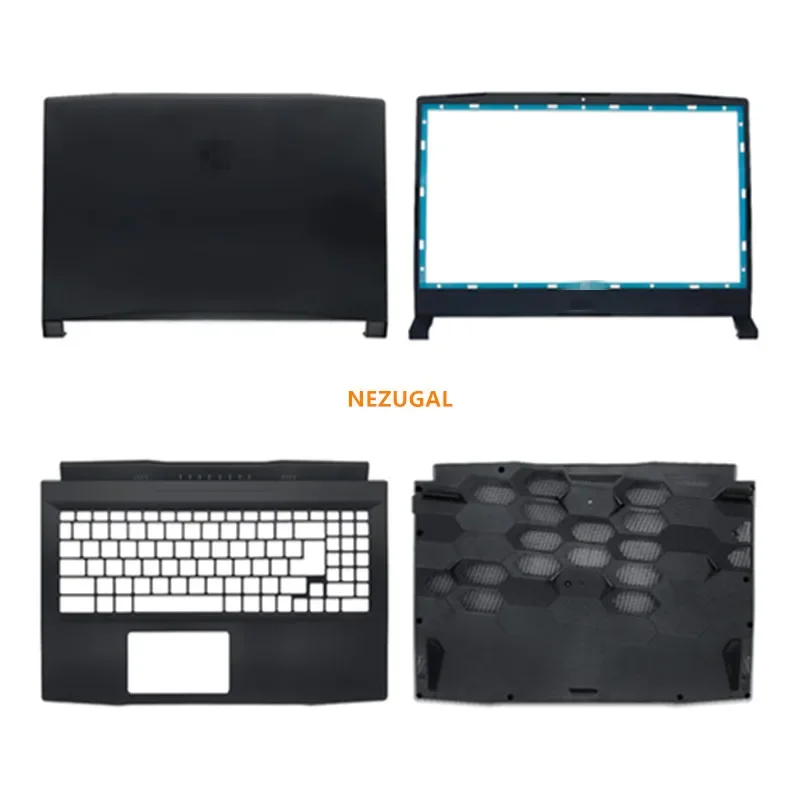 Laptop shell For MSI GF66 MS-1581 1582 Series LCD back cover/front cover/keyboard cover/bottom cover A B C D Cover Black
Laptop shell For MSI GF66 MS-1581 1582 Series LCD back cover/front cover/keyboard cover/bottom cover A B C D Cover Black