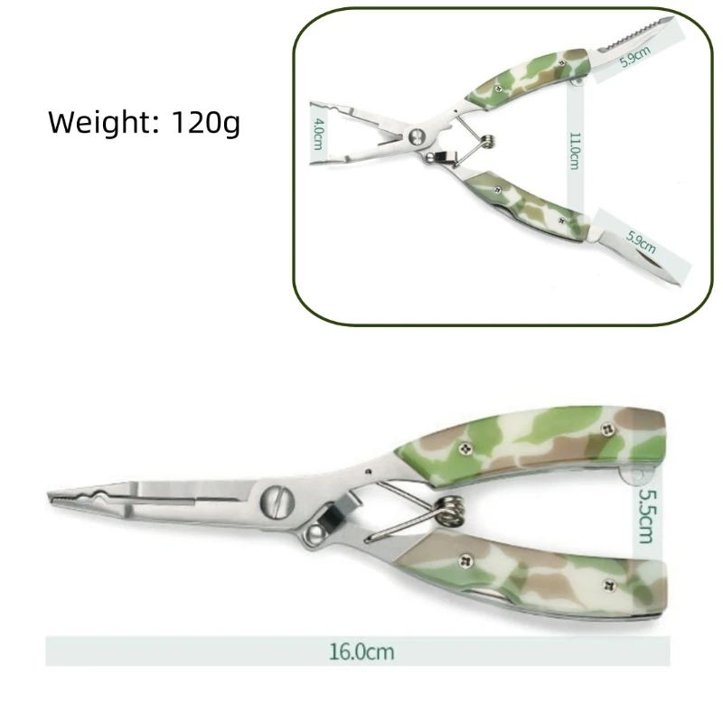 Fishing Pliers Multi-functional Stainless Knife Hook Remover Aluminum Alloy Gripper Split Ring Opener Cutter Lines Accessories
Fishing Pliers Multi-functional Stainless Knife Hook Remover Aluminum Alloy Gripper Split Ring Opener Cutter Lines Accessories